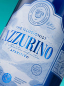 The Illusionist Azzurino Aperitivo 700ml - Front Label Detail Close-Up