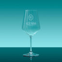 The Illusionist Azzurino Glass - Front View